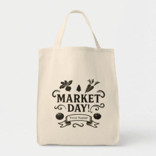 Personalised Market Day! Tote Bag
