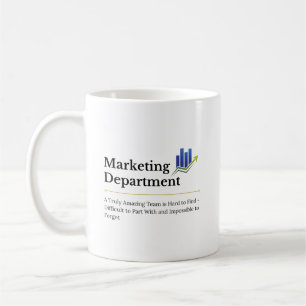 Personalised Marketing Department Amazing Team Coffee Mug