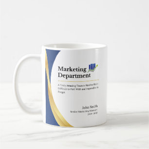 Personalised Marketing Department Coffee Mug