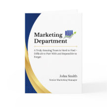 Personalised Marketing Department Promotion Quote