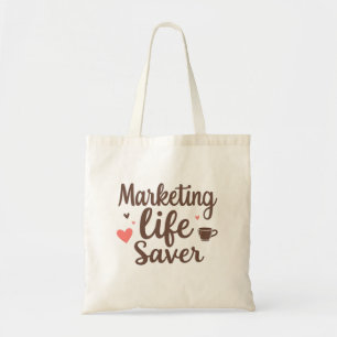 Personalised Marketing Life Saver Tote Bag