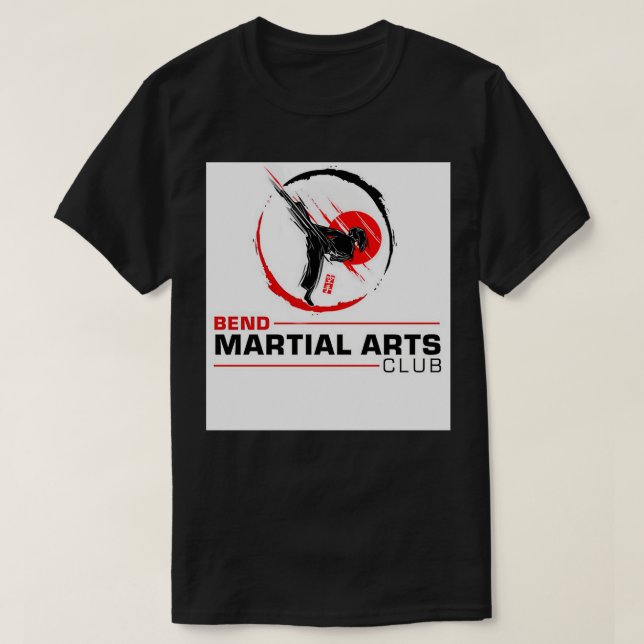 Personalised Martial Arts and Self Defence T-Shirt (Design Front)