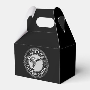 Personalised Martial Arts JUDO Japan Combat Sport Favour Box