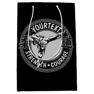 Personalised Martial Arts JUDO Japan Combat Sport  Medium Gift Bag