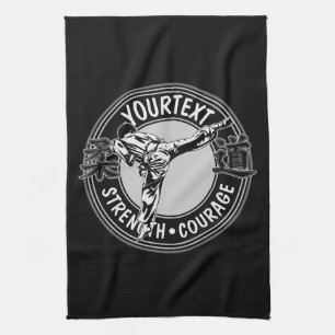 Personalised Martial Arts JUDO Japan Combat Sport Tea Towel