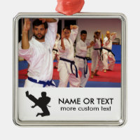 Personalised Martial Arts Karate Photo Christmas