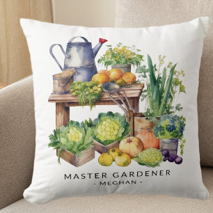 Personalised Master Gardener Cushion
