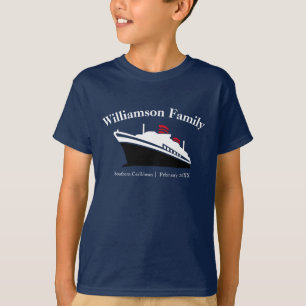 Personalised Matching Family Cruise T-Shirt