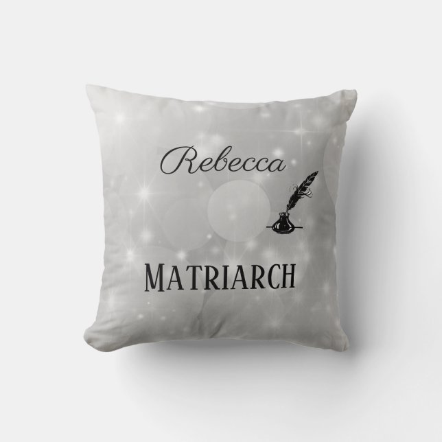 Personalised Matriarch Mother Cushion (Front)
