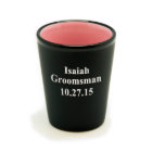 Personalised Matte Black/Colour Shot Glass #14
