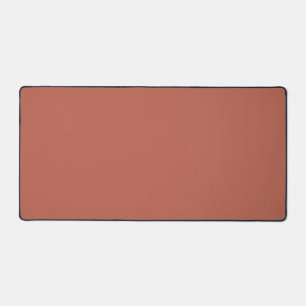 Personalised Mecca Orange Desk Mat for Home or