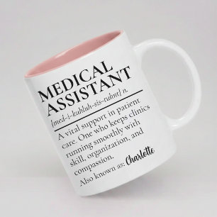 Personalised Medical Assistant Mug Thank You Gift