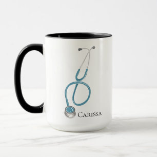 Personalised Medical Assistant Stethoscope Name Mug