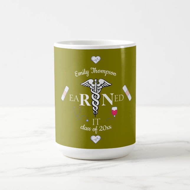  Personalised Medical Graduate  Coffee Mug (Center)