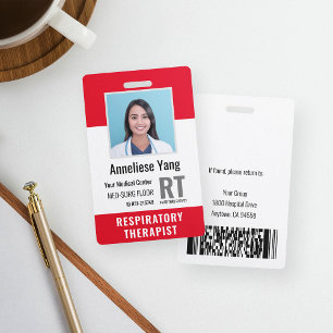 Personalised Medical Hospital Employee Photo ID Badge