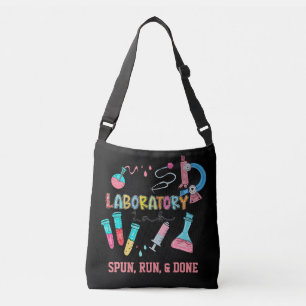 Personalised Medical Laboratory Tech Gift  Crossbody Bag