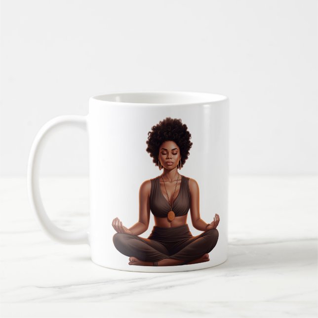 Personalised Meditation Mug (Left)