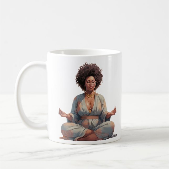 Personalised Meditation Mug (Left)