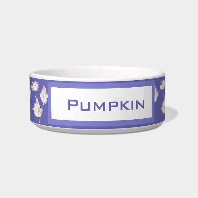 Personalised Medium Pet Bowl (Front)