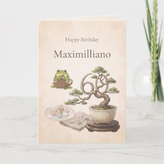 Personalised Meet Zochi 60th Birthday Card