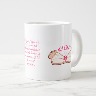 Personalised MELKTERT Afrikaanse Boeremeisie Large Coffee Mug