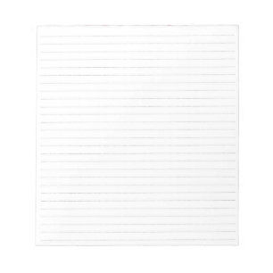 Personalised Memo Pad with Business Lines