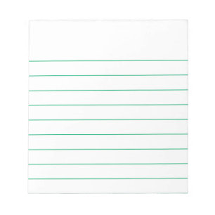 Personalised Memo Pad with Business Lines