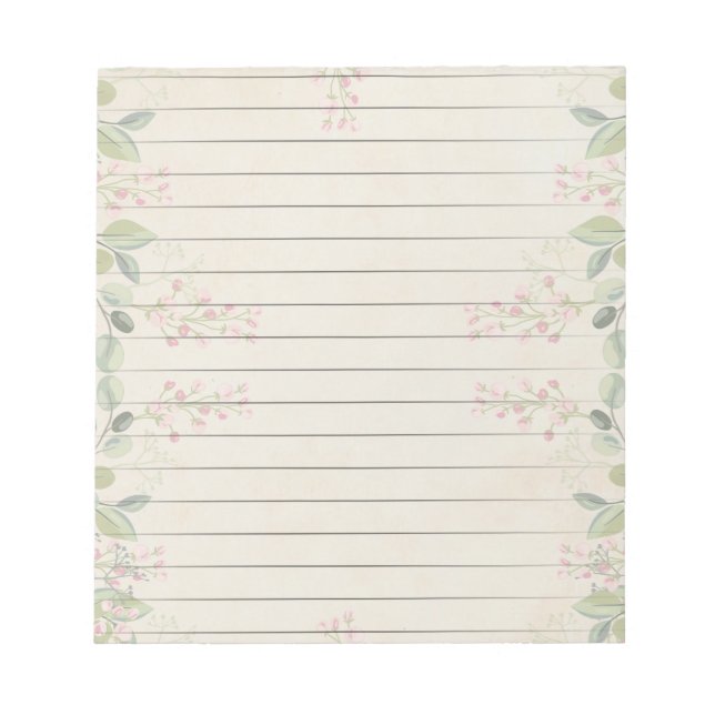 Personalised Memo Pad with Business Lines (Front)