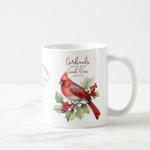 Personalised Memorial Cardinals Appear Coffee Mug