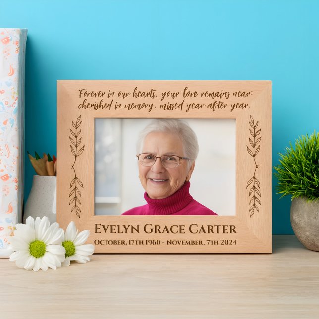 Personalised Memorial Custom Name Remembrance  Etched Frames (Creator Uploaded)