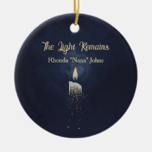 Personalised Memorial Photo Ornament