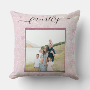 Personalised Memory Cushion, Unique Family Photo G Cushion