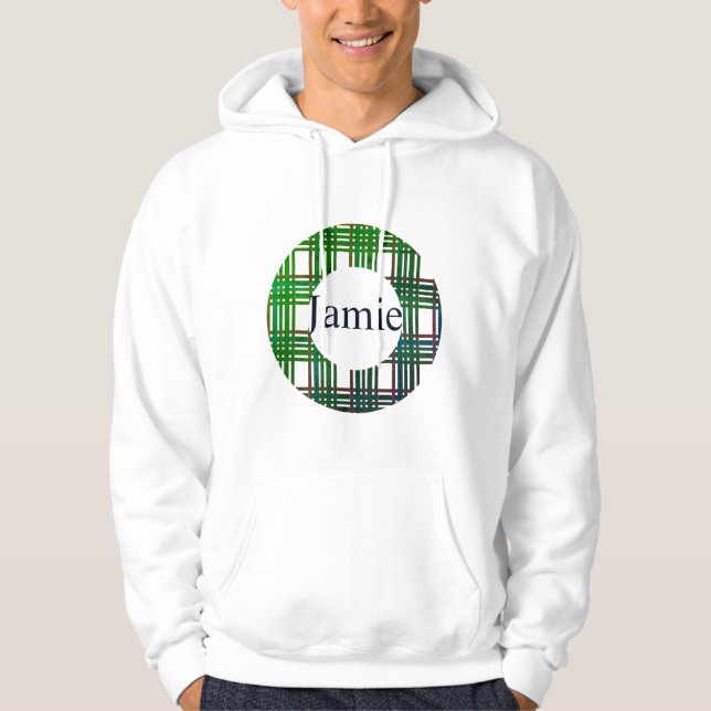 personalised men hooded sweatshirt (Front)
