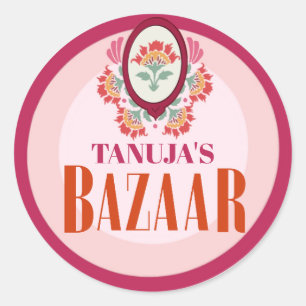 Personalised Mendhi Stickers  Henna Night Stickers