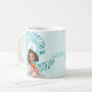 Personalised Mermaid Coffee Mug