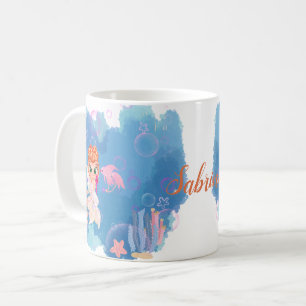 Personalised Mermaid Coffee Mug