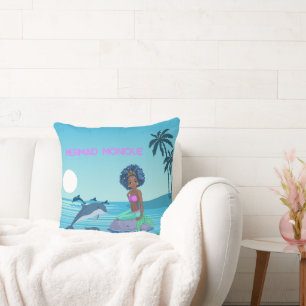 Personalised Mermaid  Cushion