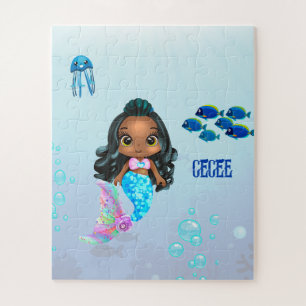 Personalised Mermaid Jigsaw Puzzle