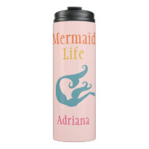 Personalised Mermaid LIfe Thermal Tumbler