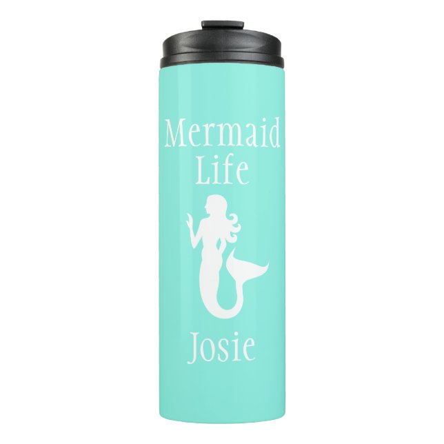 Personalised Mermaid Life Tumbler (Front)