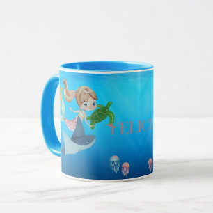 Personalised Mermaid Mug