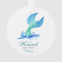 Personalised Mermaid Ornament