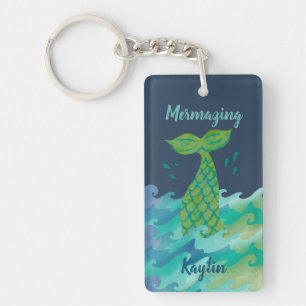 Personalised Mermazing Mermaid Keychain