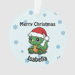 Personalised Merry Christmas Acrylic Ornament
