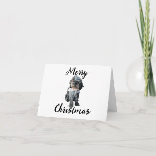 Personalised Merry Christmas Card