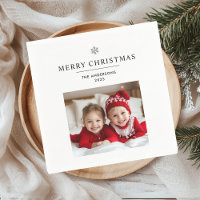 "Personalised Merry Christmas Gift with Photo