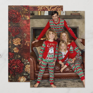 Personalised Merry Christmas Photo Card