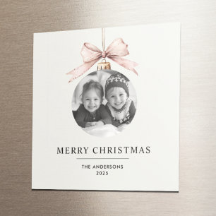 Personalised Merry Christmas with Photo  Magnet