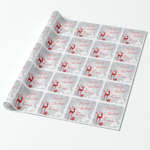 Personalised Merry Christmas Wrapping Paper