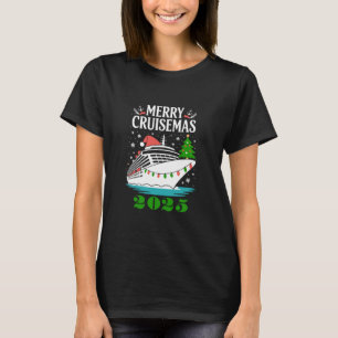 Personalised Merry Cruisemas Cruise Ship Family T-Shirt